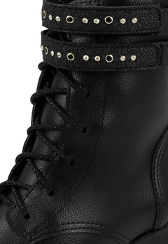 Bota Coturno Preto Pampili - comprar online