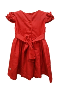 Vestido Bebê Pérola Vermelho Pupi - comprar online