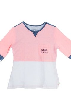 Camiseta ML Girl Gang Rosê Mini Us - comprar online