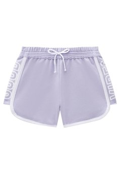 Shorts Infantil Moletom Lilás Brandili - comprar online