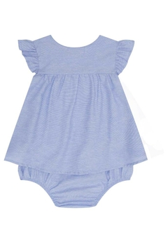 Vestido Bebê Estampado Azul Kukiê - comprar online