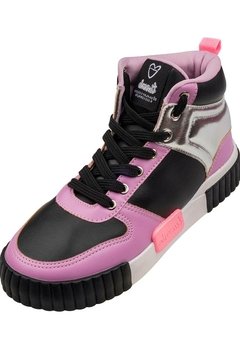 Tenis Cano Alto Infantil Roxo Pampili