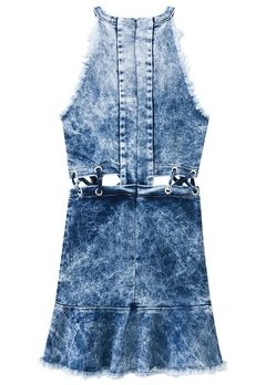 Vestido Regata Summer Azul Jeans Lilimoon - comprar online