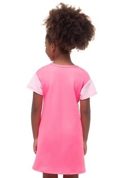 Vestido Infantil Chill Out Rosa Infantil - comprar online