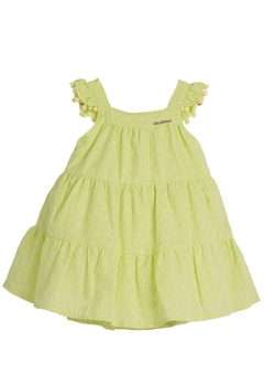 Vestido Curto Infantil Verde Linna Valentina