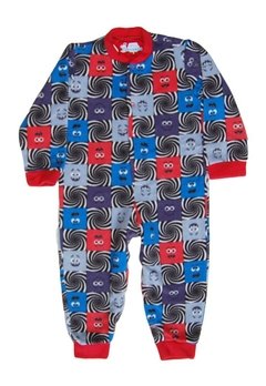 Macacão Pijama em Soft Vermelho Have Fun