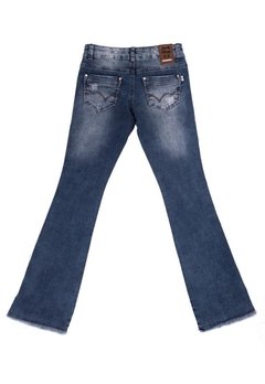 Calça Feminina Jeans Flare Pull-ga - comprar online