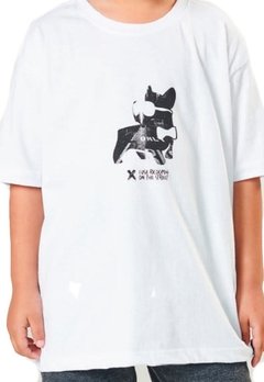 Camiseta Infantil Branca Dog Ricoo - comprar online