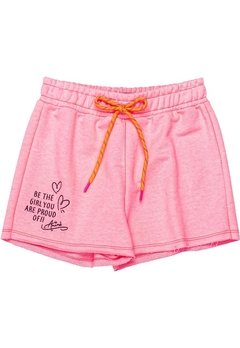 Shorts Saia Infantil Rosa Be The Girl You Animê