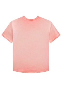 Camiseta Rosa Claro Lisa Infantil Johnny Fox - comprar online