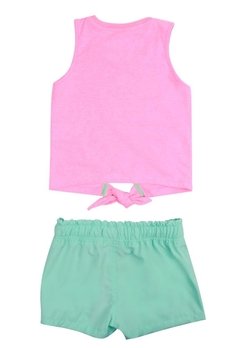 Conjunto Infantil Rosa Neon Poah Noah - comprar online