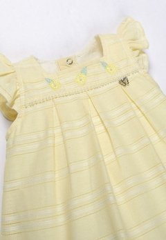 Vestido Bebê Macacão Amarelo Anjos Baby G - comprar online