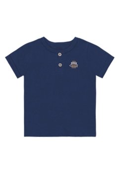 Conjunto Camiseta Infantil Azul Açucena - comprar online