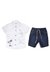 Conjunto Bermuda Infantil Branco Have Fun - comprar online