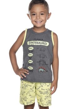 Conjunto Infantil Regata Amarelo Have Fun