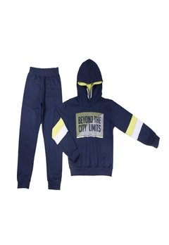 Conjunto Moletom Infantil Azul Beyound Have Fun - comprar online