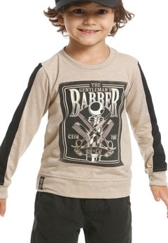 Camiseta ML Infantil Marrom Barber Banana Danger - comprar online