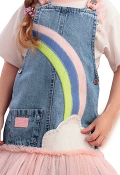 Sapolete Infantil Jeans Arco Iris Petit Cherie - comprar online