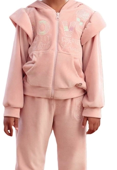 Conjunto Calça Moletom Infantil Rosa Petit Cherie - comprar online