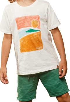 Conjunto Bermuda Camiseta Sol Infantil BugBee