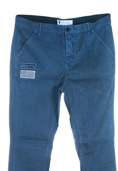 Calça Masculina Infantil Sarja Cinza Mini Us - comprar online