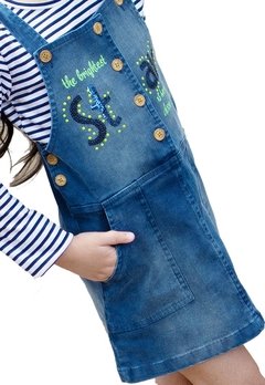 Salopete Infantil Star Jeans VIGAT - comprar online