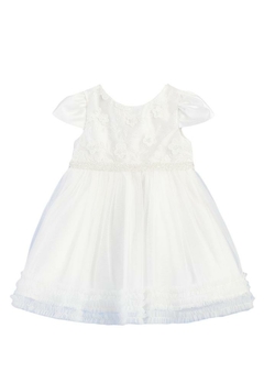 Vestido Festa Bebê Branco Petit Cherie