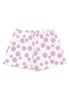 Conjunto Pijama Regata Short Infantil Rosa Pulla Bulla na internet