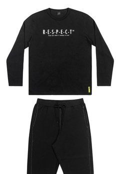 Conjunto Calça Infantil Preto Respect Elian - comprar online