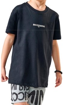 Camiseta Infantil Preto Ricoo - comprar online