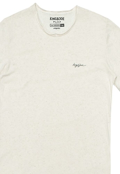 T-Shirt Linho Natural King & Joe - comprar online