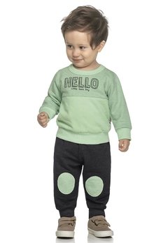 Conjunto Blusão Moletom Squeeze Calça Hello ELIAN - comprar online