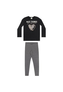 Conjunto Calça Infantil Preto Nice Things Elian