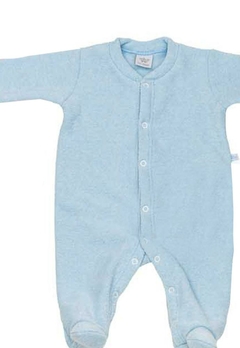 Macacão Longo Soft Glace Infantil Azul Bebê 2 - comprar online