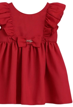 Vestido Bebê Calcinha Vermelho Mon Sucré - comprar online