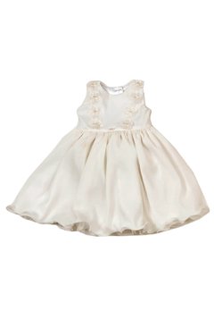 Vestido Infantil Off White Ok Pakita - comprar online