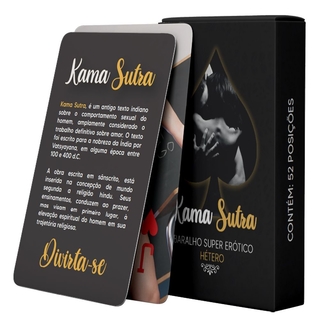 BARALHO KAMA SUTRA SUPER ERÓTICO 55 CARTAS COPAG