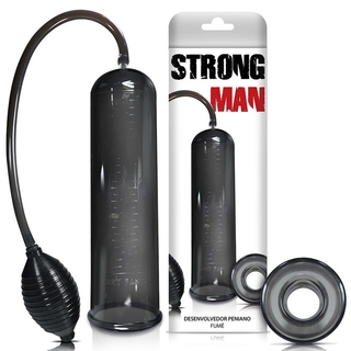 BOMBA PENIANA STRONG MAN MANUAL FUMÊ COM PERA SEXY FANTASY