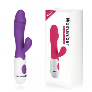 VIBRADOR DETALHE GLANDE 10 VIBRAÇÕES WOMANIZER GTOYS