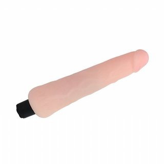 Pênis em CyberSkin com Vibro - 21 x 4,5 cm