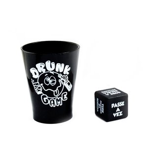 DRUNK GAME JOGO ROLETA COM 06 COPOS DIVERSÃO AO CUBO