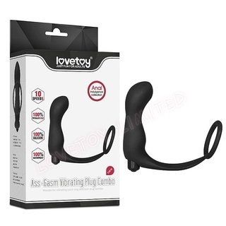 Estimulador de Próstata com Anel e Vibro - Lovetoy