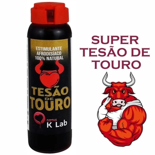 TESÃO DE TOURO EXCITANTE MASCULINO NATURAL 10ML K-LAB - comprar online
