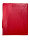 Mantel de cuerina liso rectangular 140 x 250 cm. | Rojo