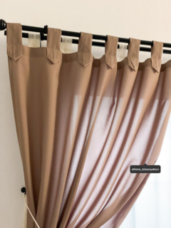 CORTINAS DE AMBIENTE TROPICAL MECÁNICO | TOSTADO - tienda online