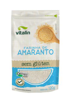 Amaranto Farinha Orgânico Vitalin 120g