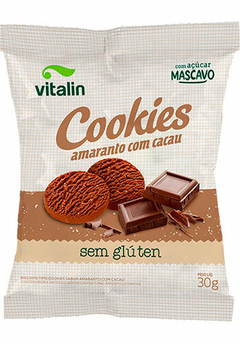 Cookies Amaranto com Cacau Vitalin 30g - comprar online