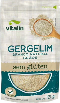 Gergelim Branco Natural Vitalin 120g