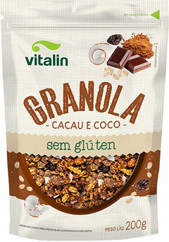 Granola Cacau e Coco Vitalin 200g - comprar online