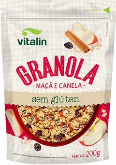 Granola Maçã e Canela Vitalin 200g - comprar online